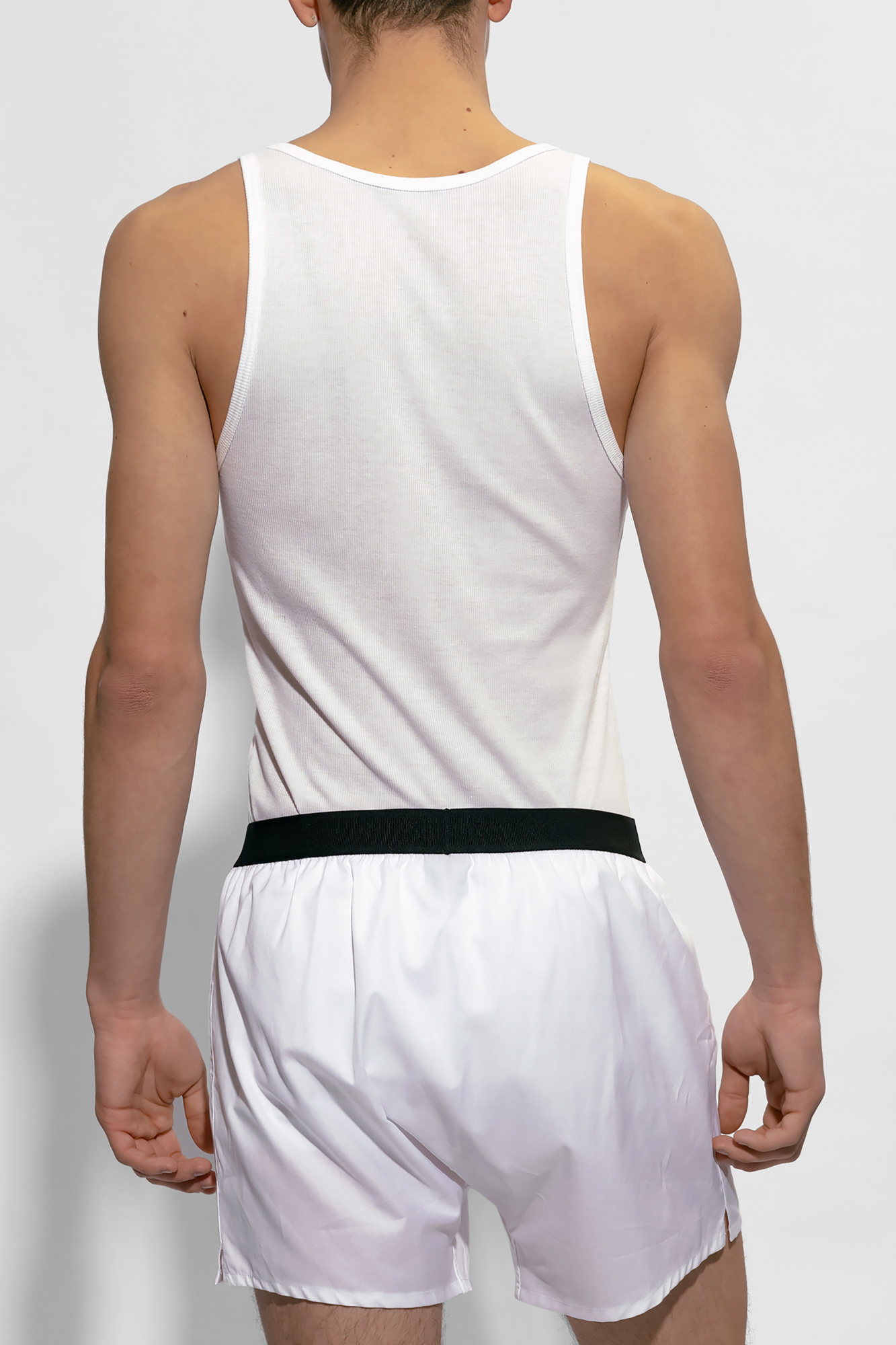 White Sleeveless T-shirt Tom Ford - Vitkac AS